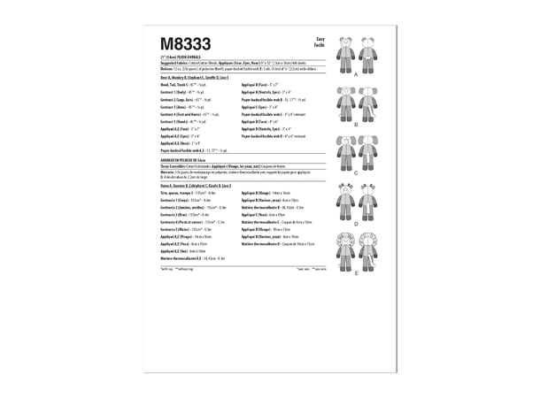 McCall's 8333 - Bamser.