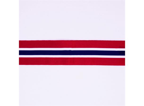 Norgesflagg bånd 40mm
