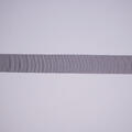 Ripsbånd Grå, 25 mm