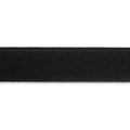 Slitekant/skoneringsbånd Sort, 17 mm