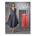 Vogue 1672 - Kjole A5 (6-8-10-12-14)