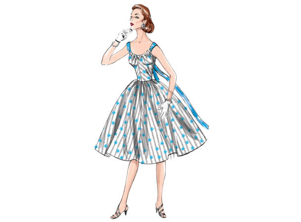 Vogue 1694 - Vintage Kjole.