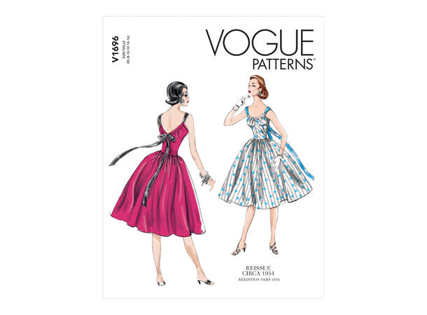 Vogue 1694 - Vintage Kjole.
