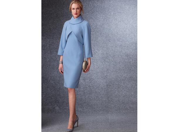 Vogue 1736 - Kjole med jakke.