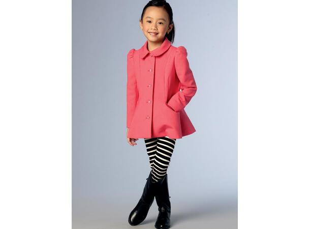 Vogue 1856 - Kåpe og jakke til barn.