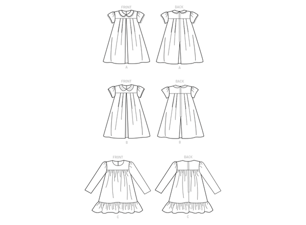 Vogue 1857 - Kjole til barn.