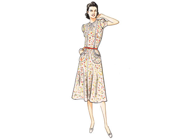 Vogue 9294 - Vintage Kjole.