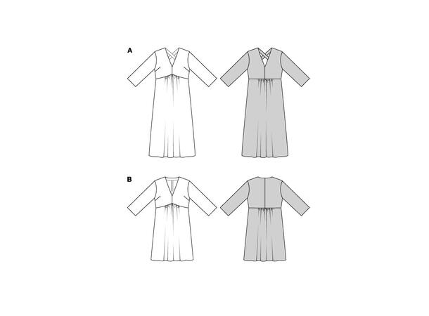 Burda 5816 - Kjole