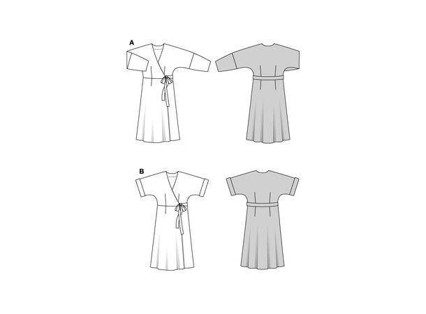 Burda 5844 - Kjole