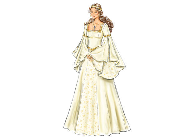 Butterick 4443- kjole