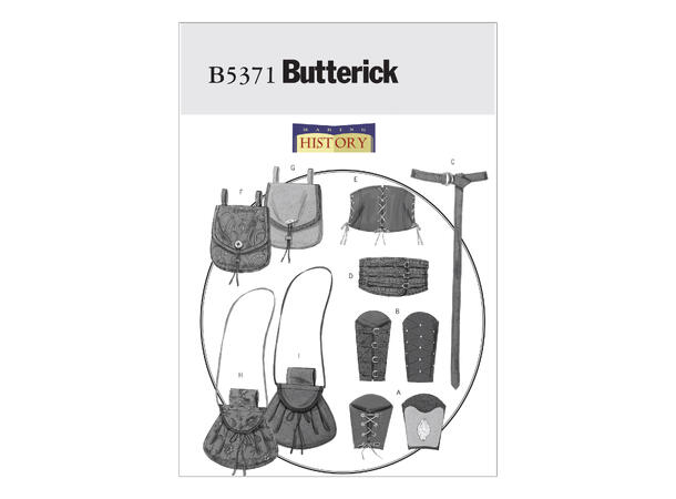 Butterick 5371, unisex tilbehør