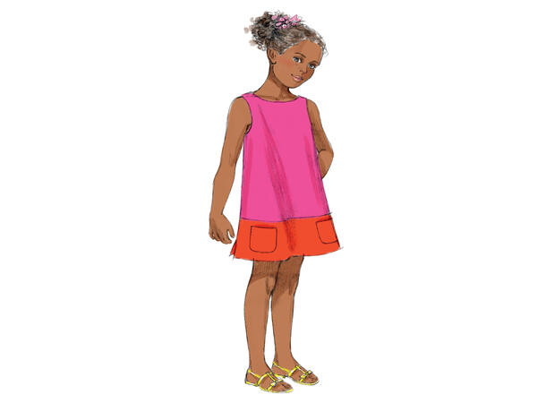 Butterick 5876- kjole