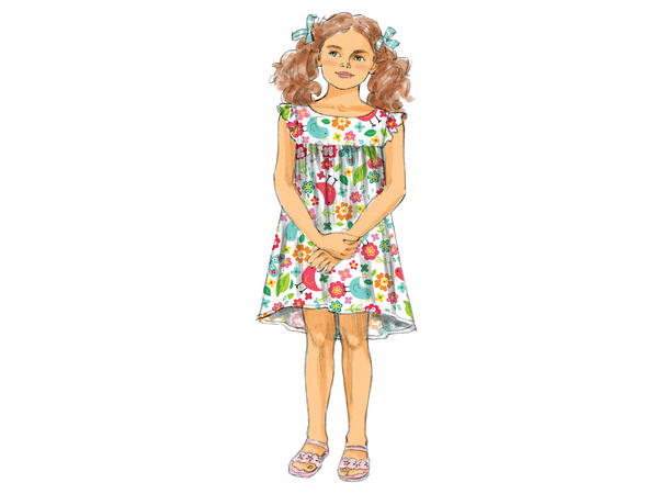 Butterick 5876- kjole