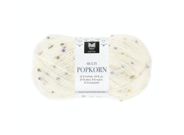 Dale Multi Popkorn 501 Hvit 