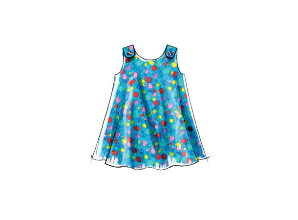 McCall's 5416 - Topp, kjole og shorts