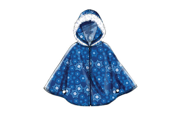 McCall's 6431 - Poncho til barn.