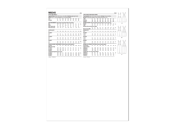 McCall's 8345 - Kjole.