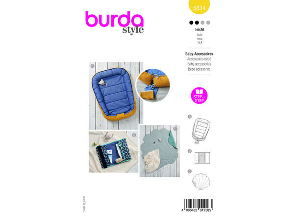 Burda 5834 - Babytilbehør