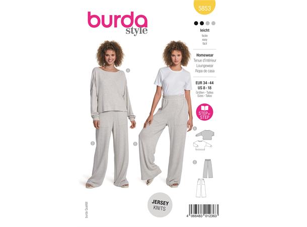 Burda 5852 - Homewear