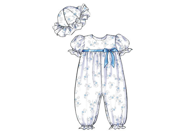 Butterick 4110 - Klespakke til baby