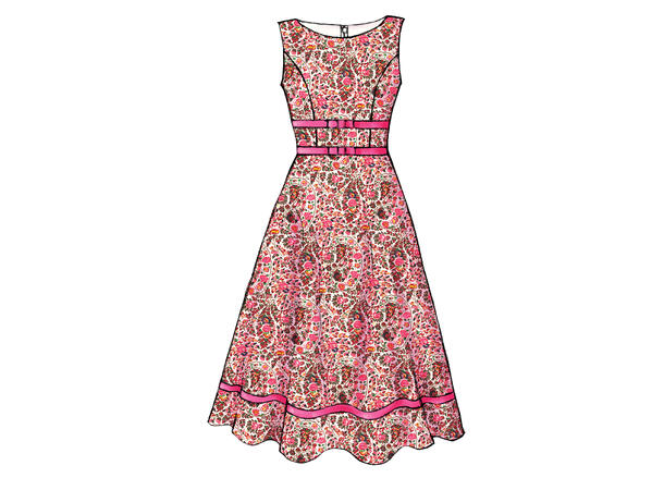 Butterick 4443- kjole