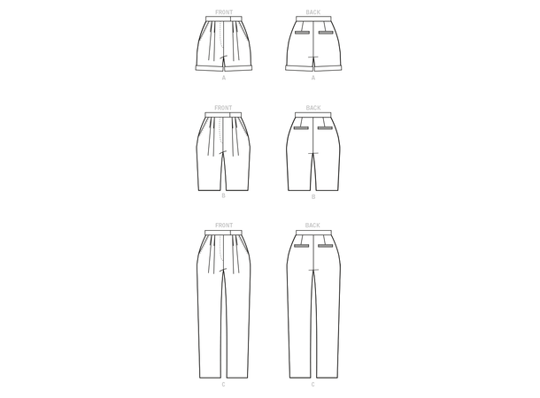 McCall's 8148 - Bukse & Shorts.