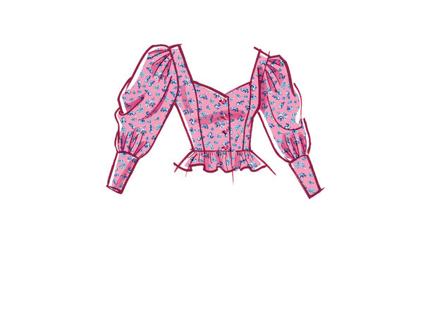 McCall's 8181 - Bluse.