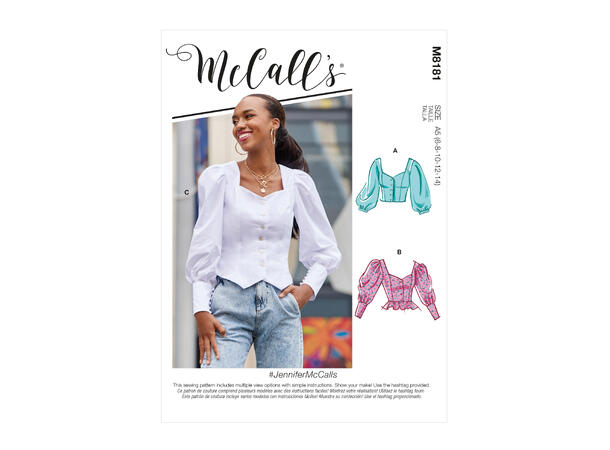 McCall's 8181 - Bluse.