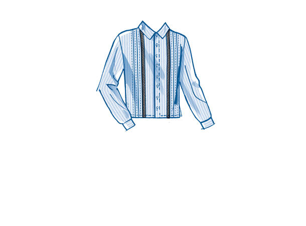 McCall's 8263 - Skjorte og bøttehatt.