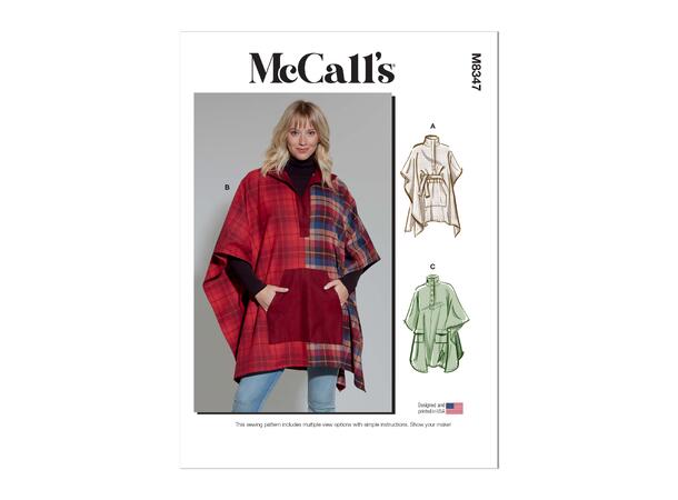 McCall's 8347 - Poncho.