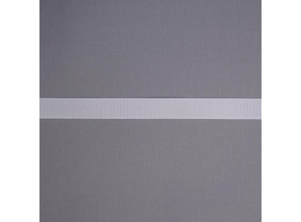 Ripsbånd Hvit, 16 mm