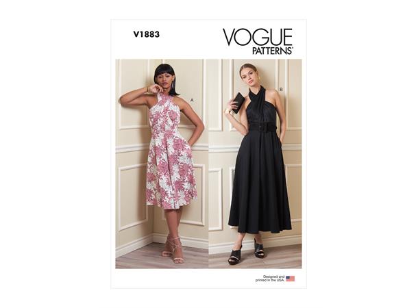 Vogue 1883 - Kjole A5 (6-8-10-12-14)