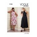 Vogue 1883 - Kjole A5 (6-8-10-12-14)
