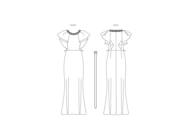 Vogue 1919 - Penkjole.