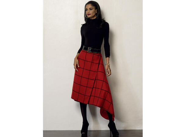 Vogue 8856 - Omslagsskjørt