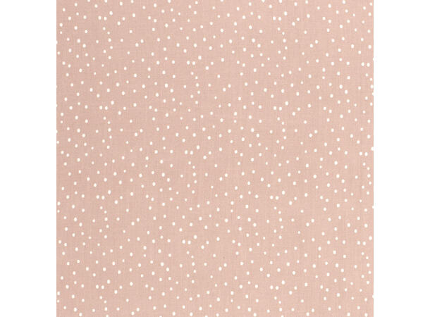 Bambus Poplin Rosa prikker