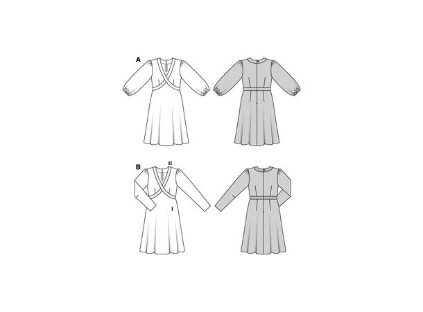 Burda 5838 - Kjole