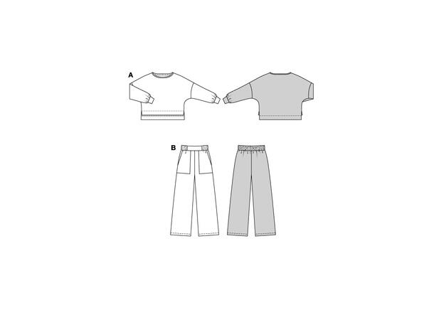 Burda 5852 - Homewear