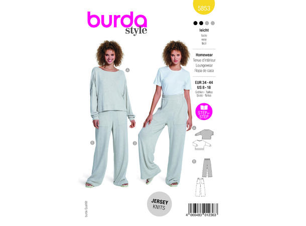 Burda 5852 - Homewear
