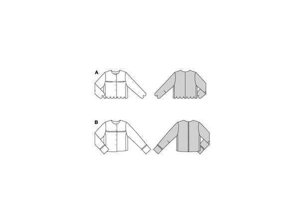 Burda 5870 - Jakke