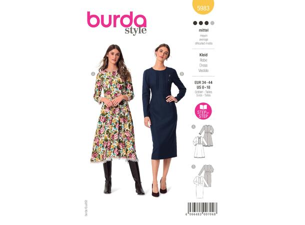 Burda 5983 - Kjole