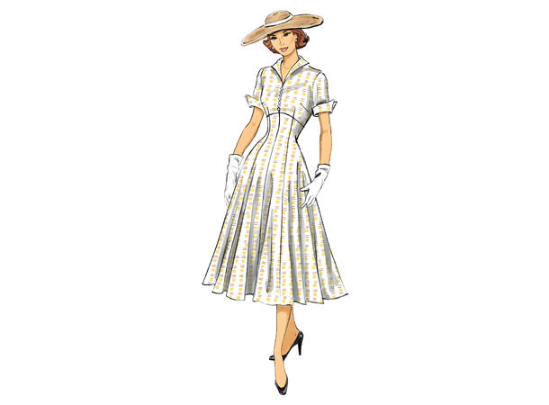 Butterick 6018- Retro Kjole