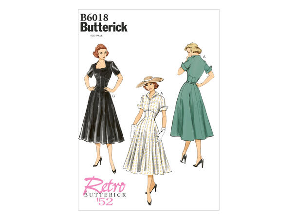 Butterick 6018- Retro Kjole