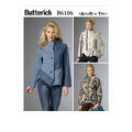 Butterick 6106- Jakke til dame Y (XS-S-M)