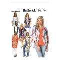 Butterick 6176- kimono til dame ZZ (L-XL-XXL)