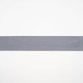Kraftig twillvevd bånd Grå, 30 mm