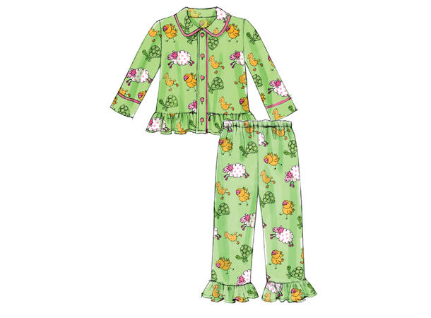 McCall's 6458 - Pysjamas til barn.