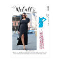 McCall's 8174 - Kjole med spiltt KK (26W-28W-30W-32W)