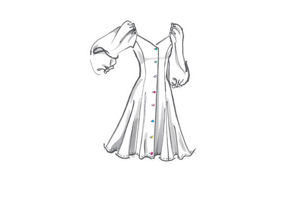 McCall's 8177 - Kjole.