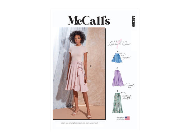 McCall's 8259 - Skjørt.